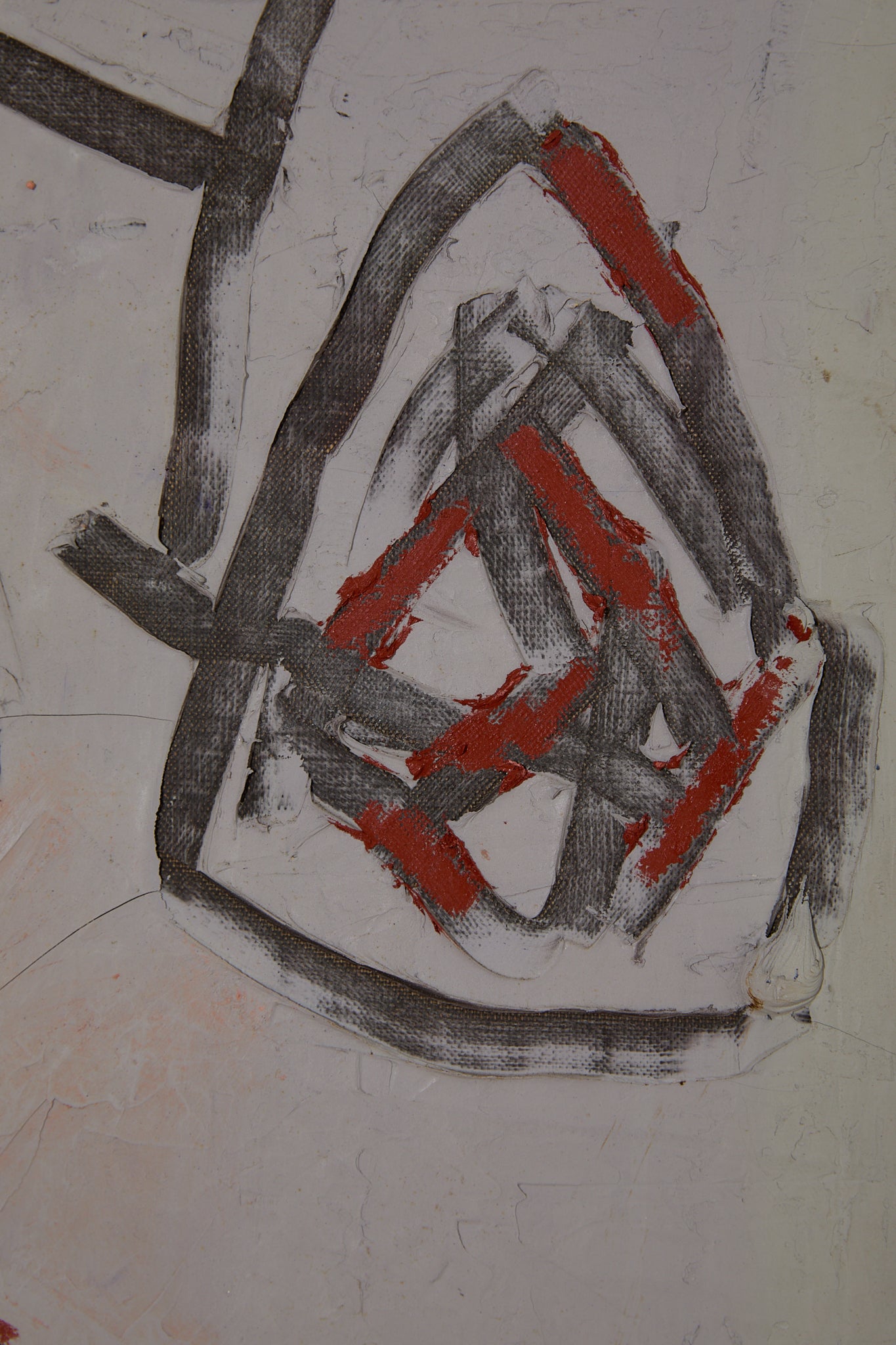 Large George’s Ferrato Grey, Crimson and Black