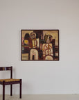 Cubist Composition With Man and Woman