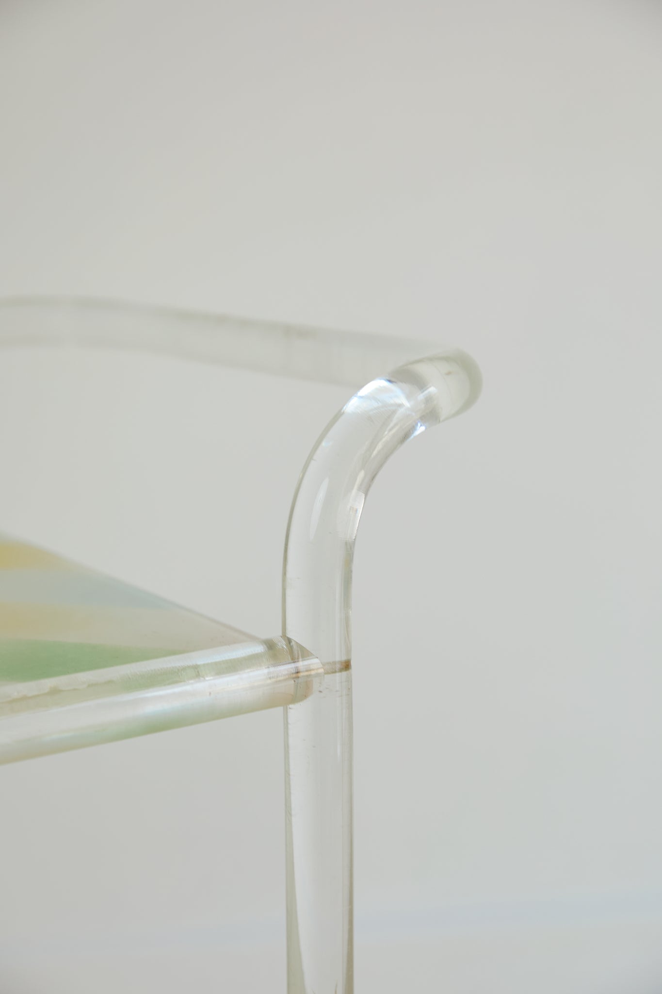 80’s Lucite Bar Cart