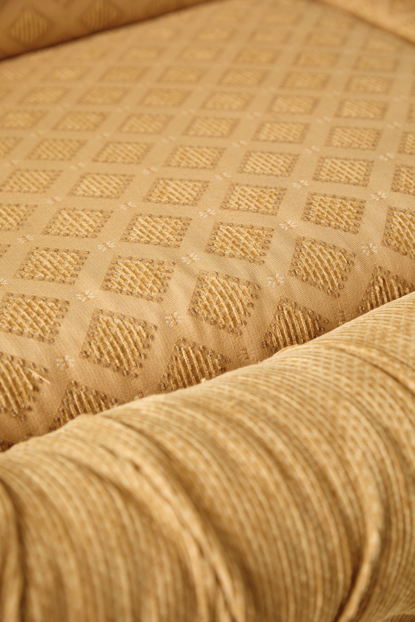 Yellow 3 Seater Sofa