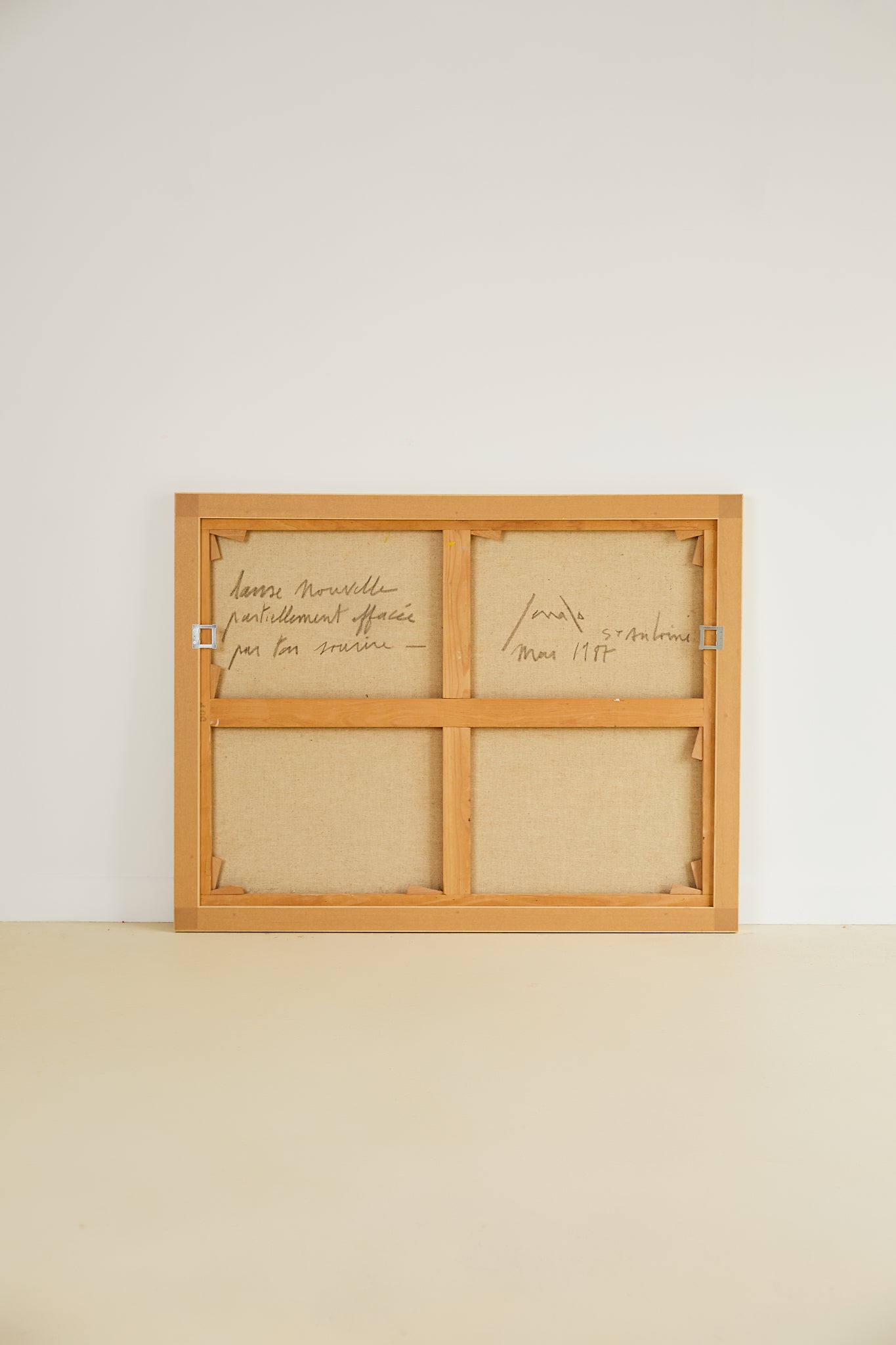 Yellow Abstract by Georges Ferrato