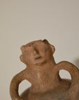 Pre-Columbian Style Anthropomorphic Terracotta Effigy Vessel