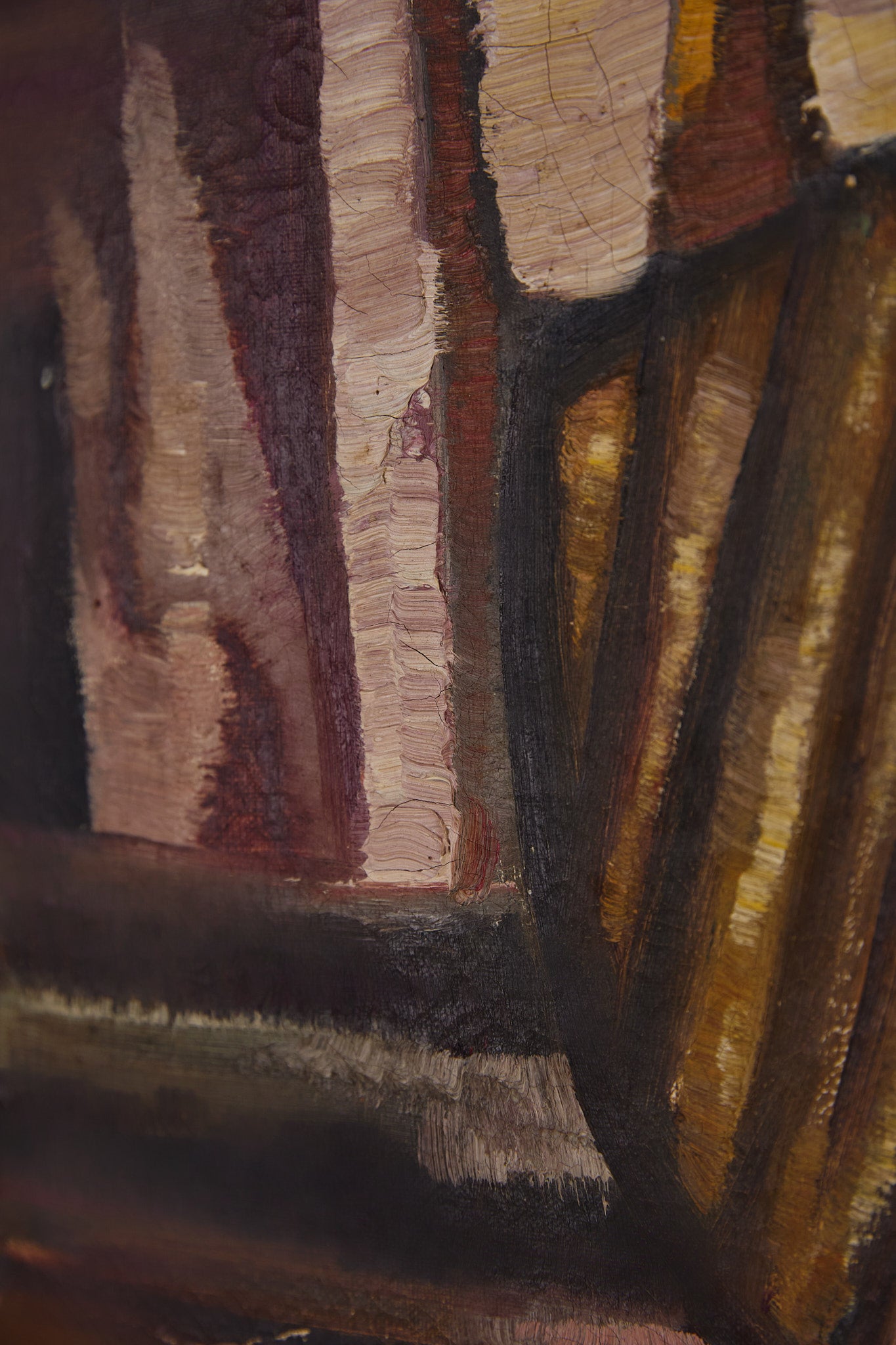 Cubist Composition With Man and Woman