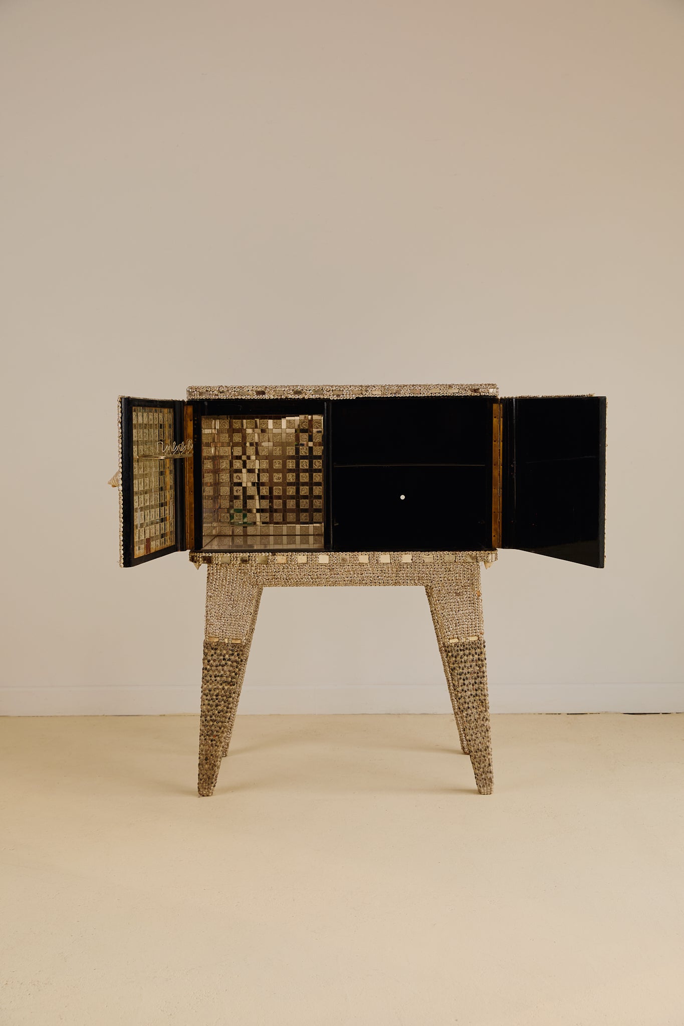 Shell Encrusted Drinks Cabinet