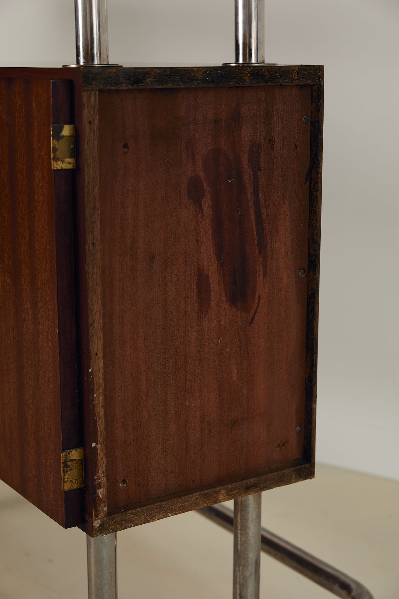 Mid Century Chrome Bar