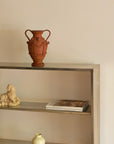 Industrial Minimalist Steel Console & Low Bookcase