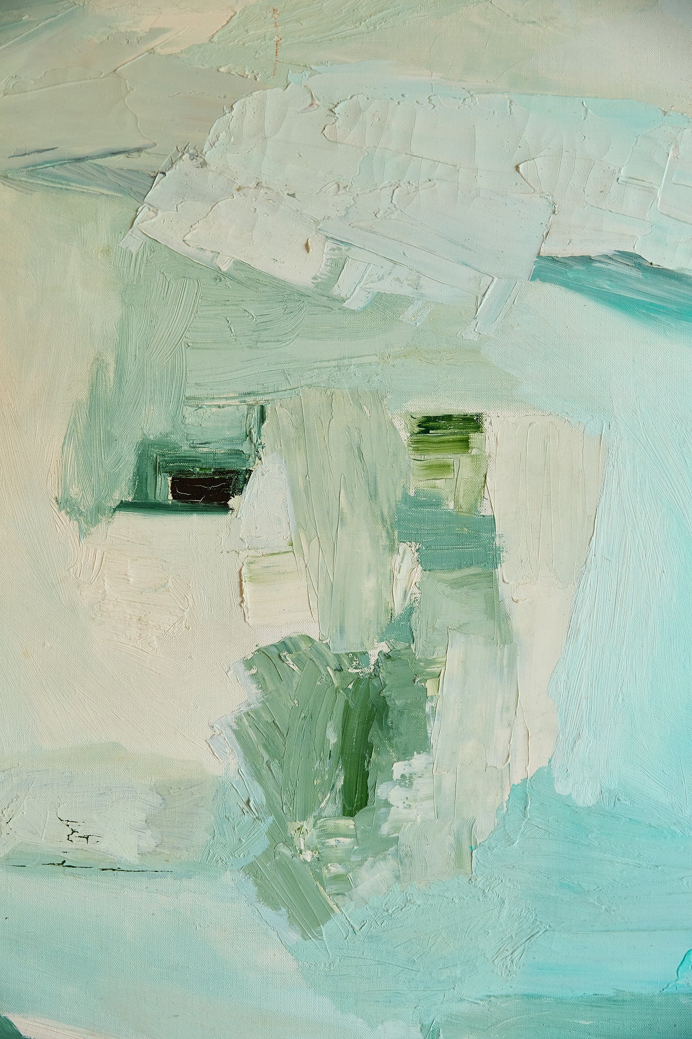 Large Blue / Greens Large Abstract