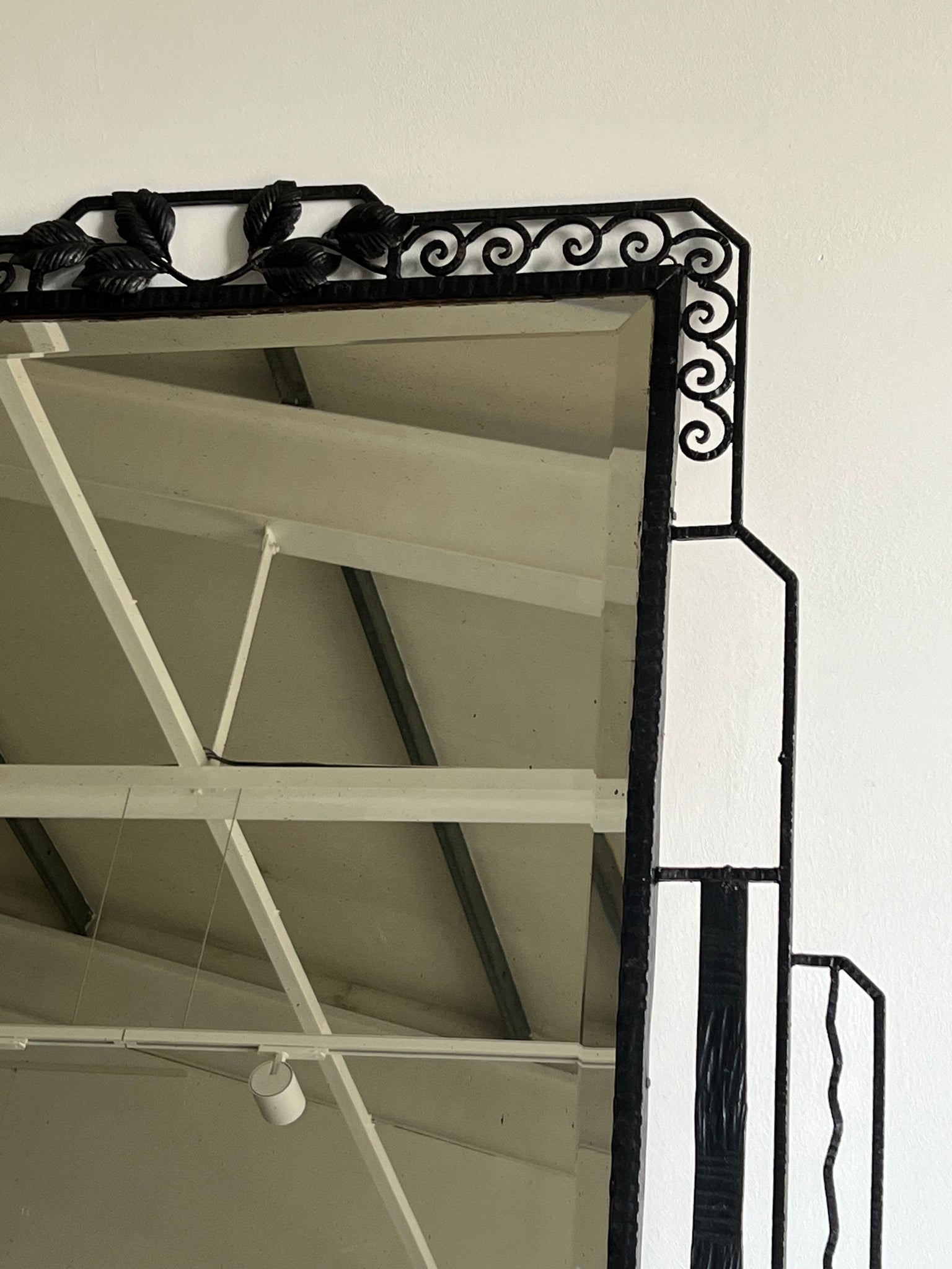 French Art Deco Mantle Mirror