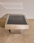 Vintage Willy Rizzo for Cidue Dry Bar Coffee Table | Italian, 1970s