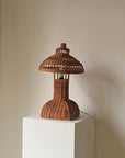 Heywood-Wakefield Style Vintage Wicker Table Lamp