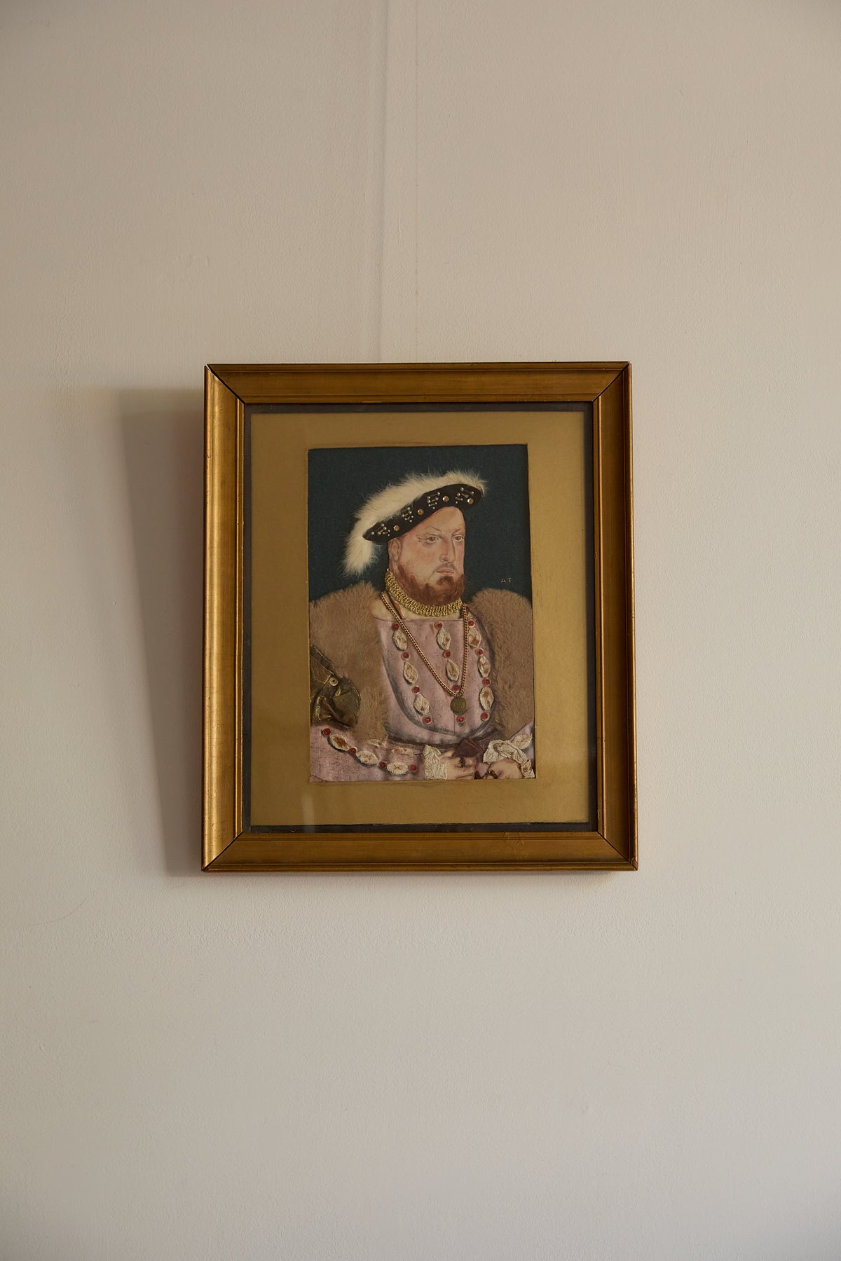 King Henry VIII and His Six Wives Needlepoint by Anne Thomas