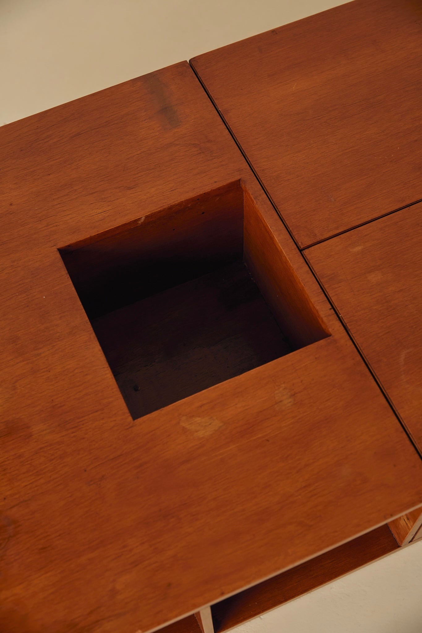 Claudio Salocchi Low Compartment Coffee Table