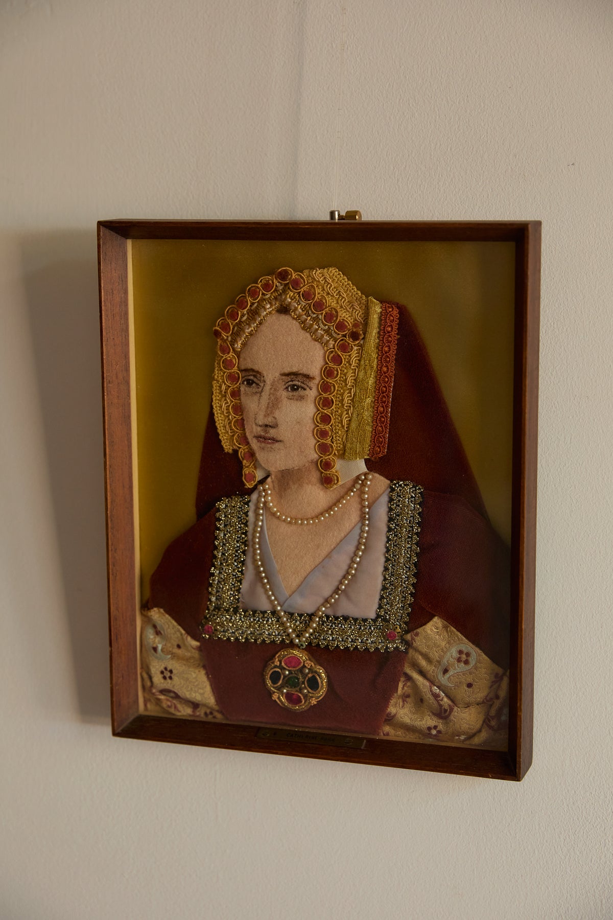 King Henry VIII and His Six Wives Needlepoint by Anne Thomas