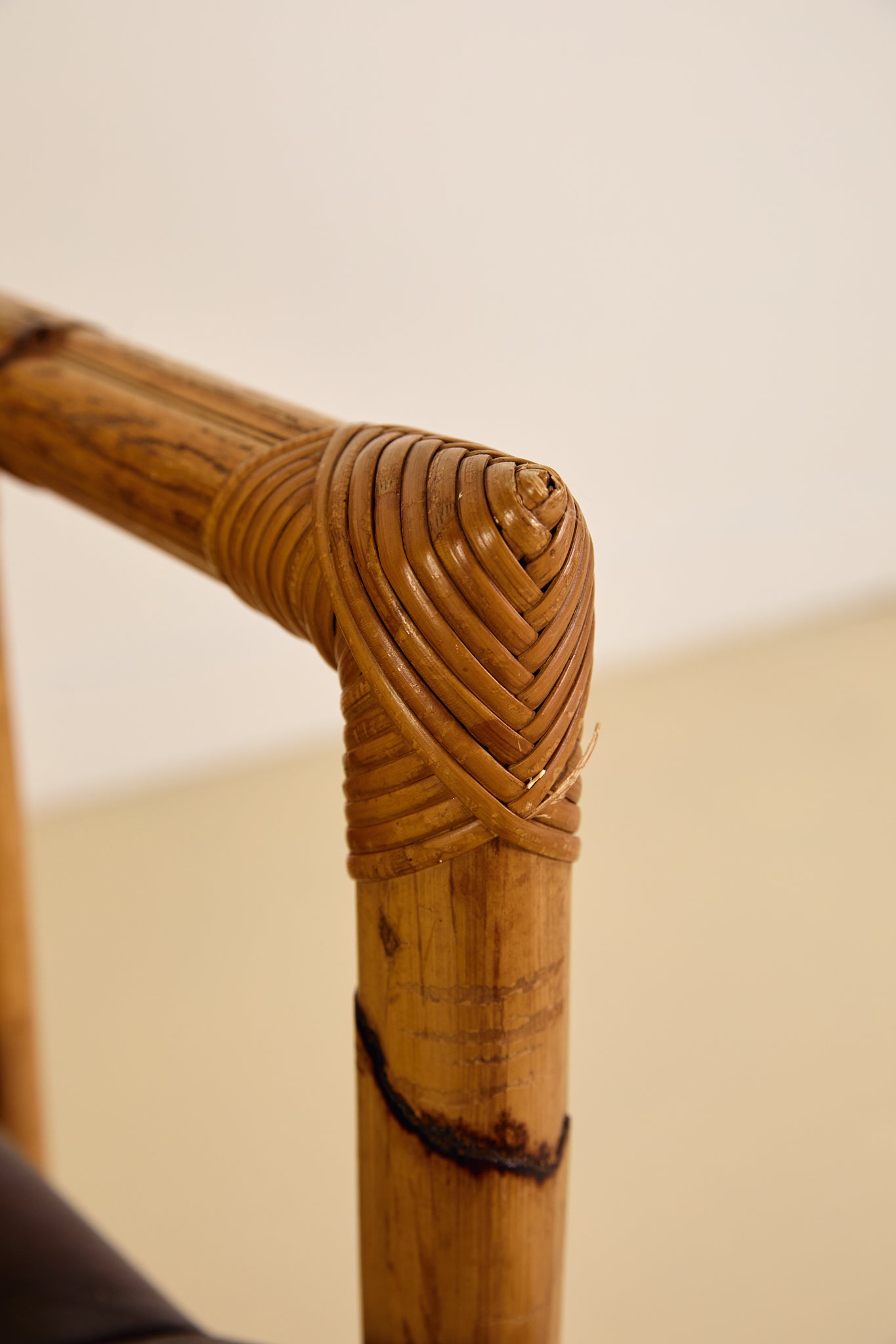 Mid Century Bamboo Armchair