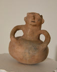 Pre-Columbian Style Anthropomorphic Terracotta Effigy Vessel