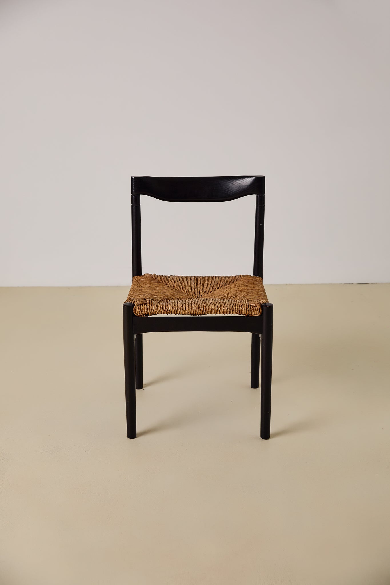 Italian Rush Seat Dining Chairs