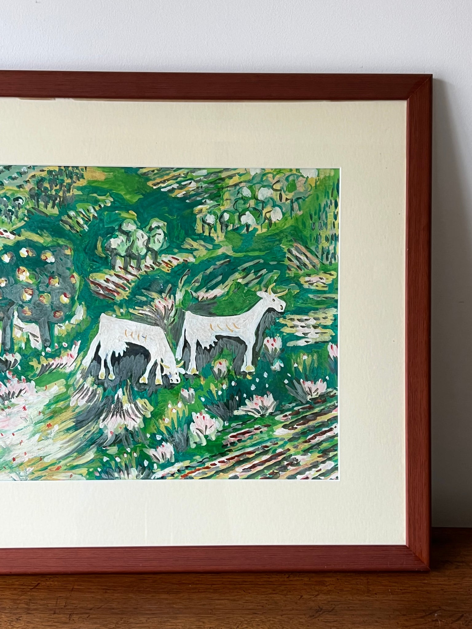 “Goats in The Field” by J Ducasse