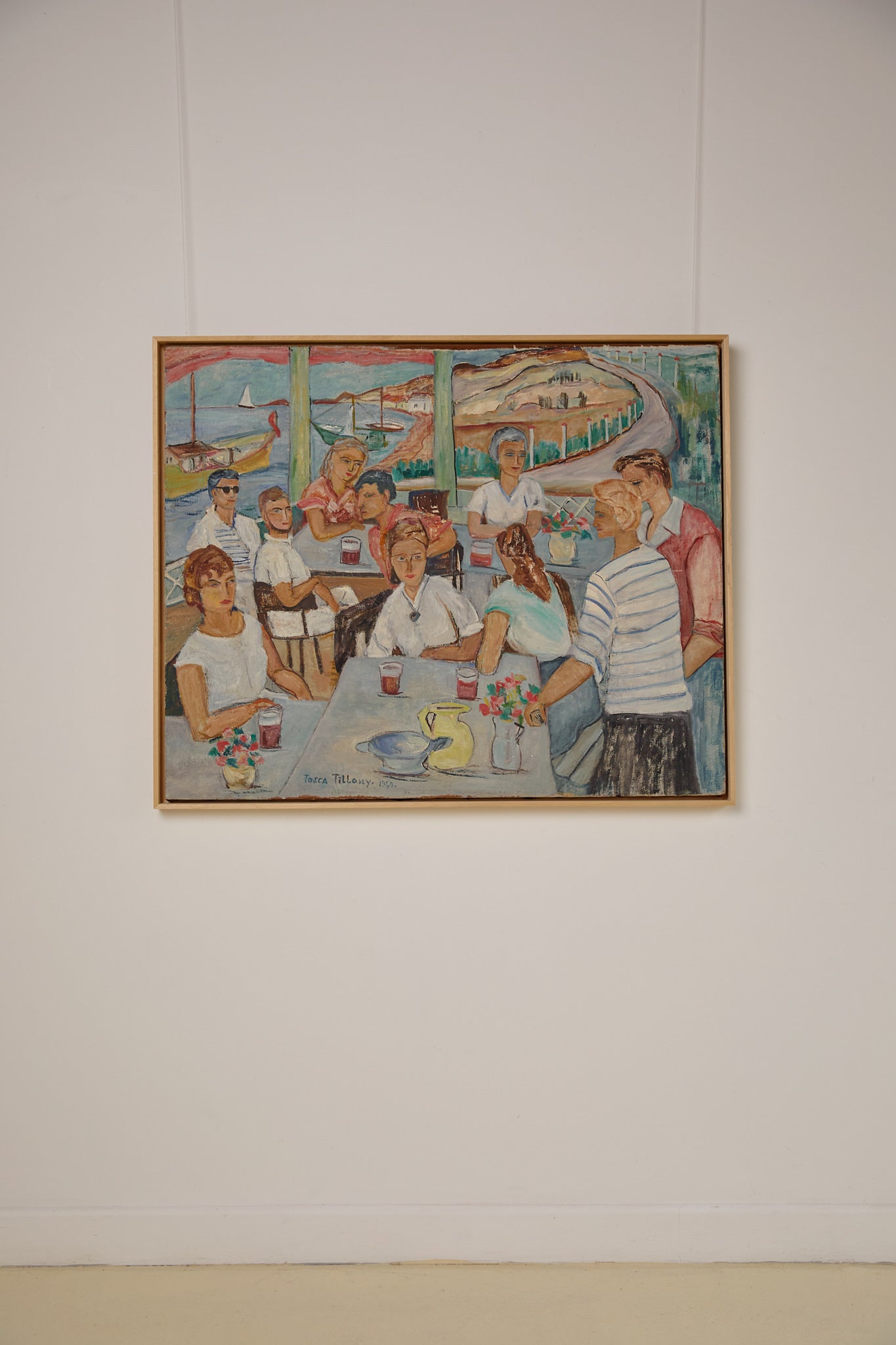 Restaurant at the Beach Tosca Tillony 1960