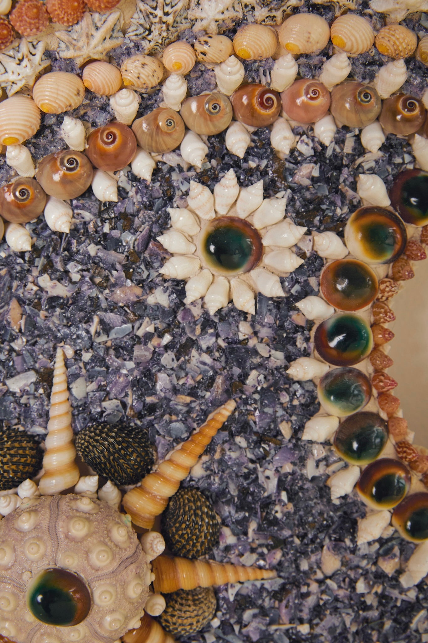Shell Mantle Mirror
