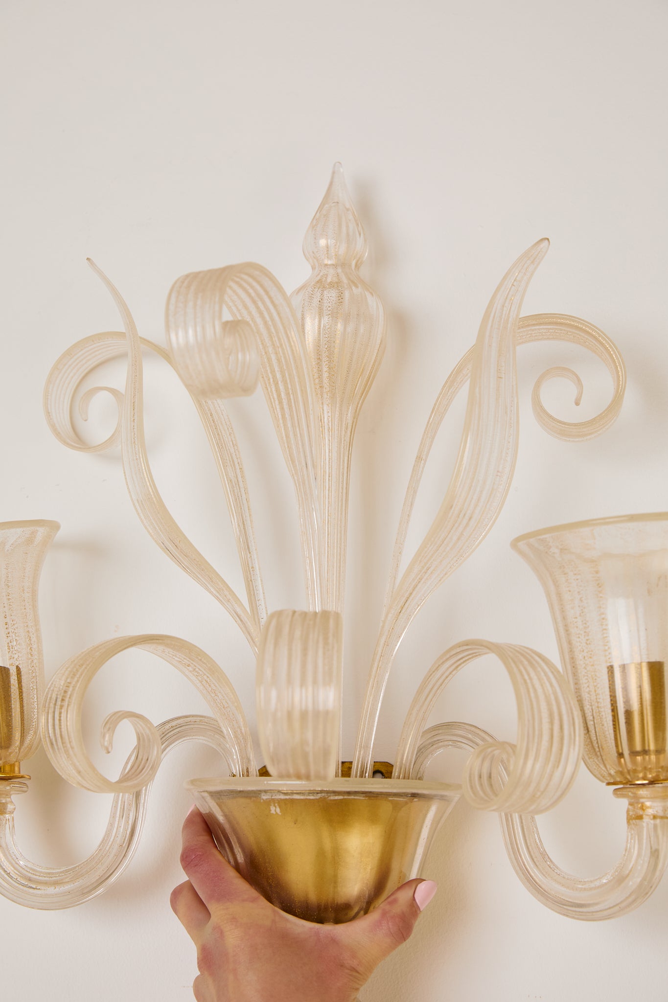 Pair of Venetian Wall Lights