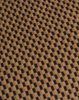 Geometric Fabric Pouffe