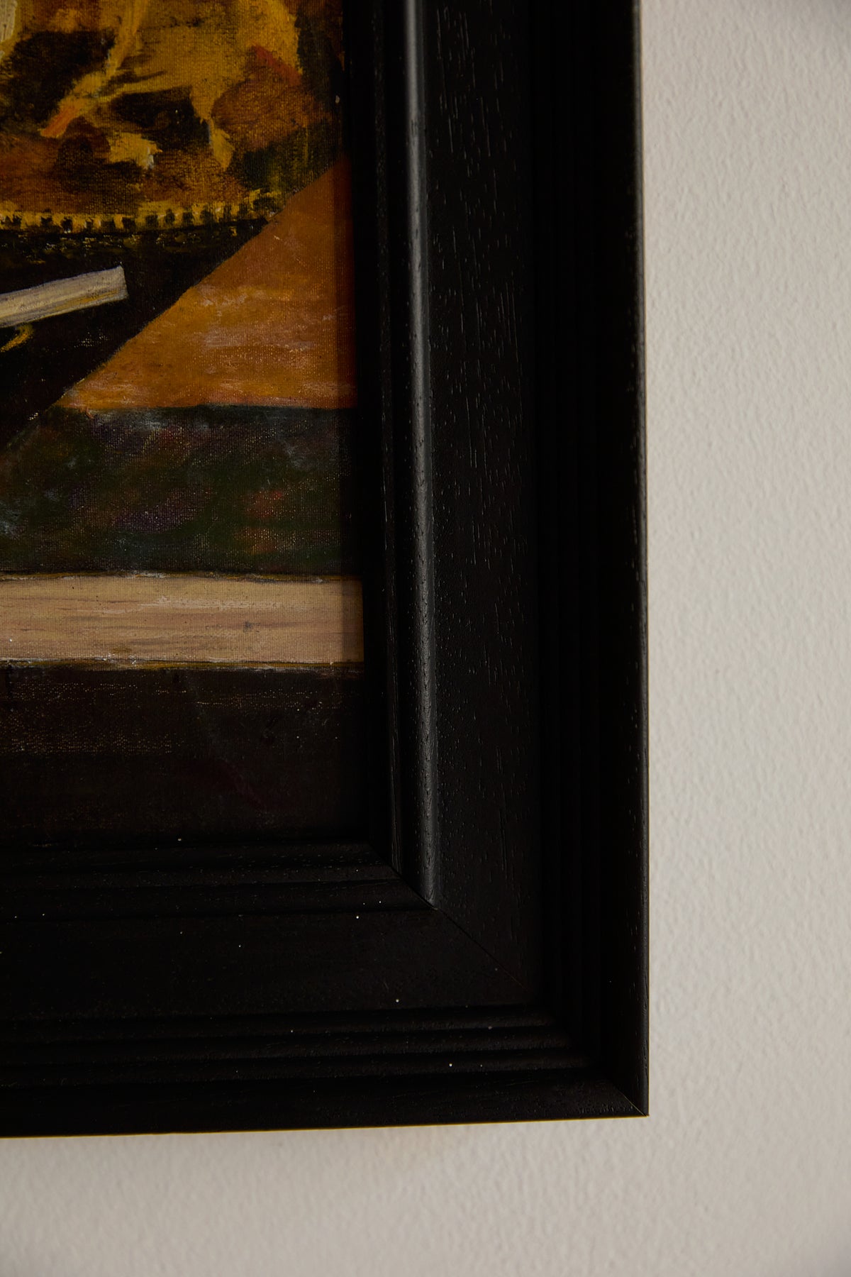 Gilded Still Life – Moody Vintage Oil Painting of Tea Service &amp; Curiosities