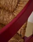 Cassina Carimate Armchair Pair Stained Red