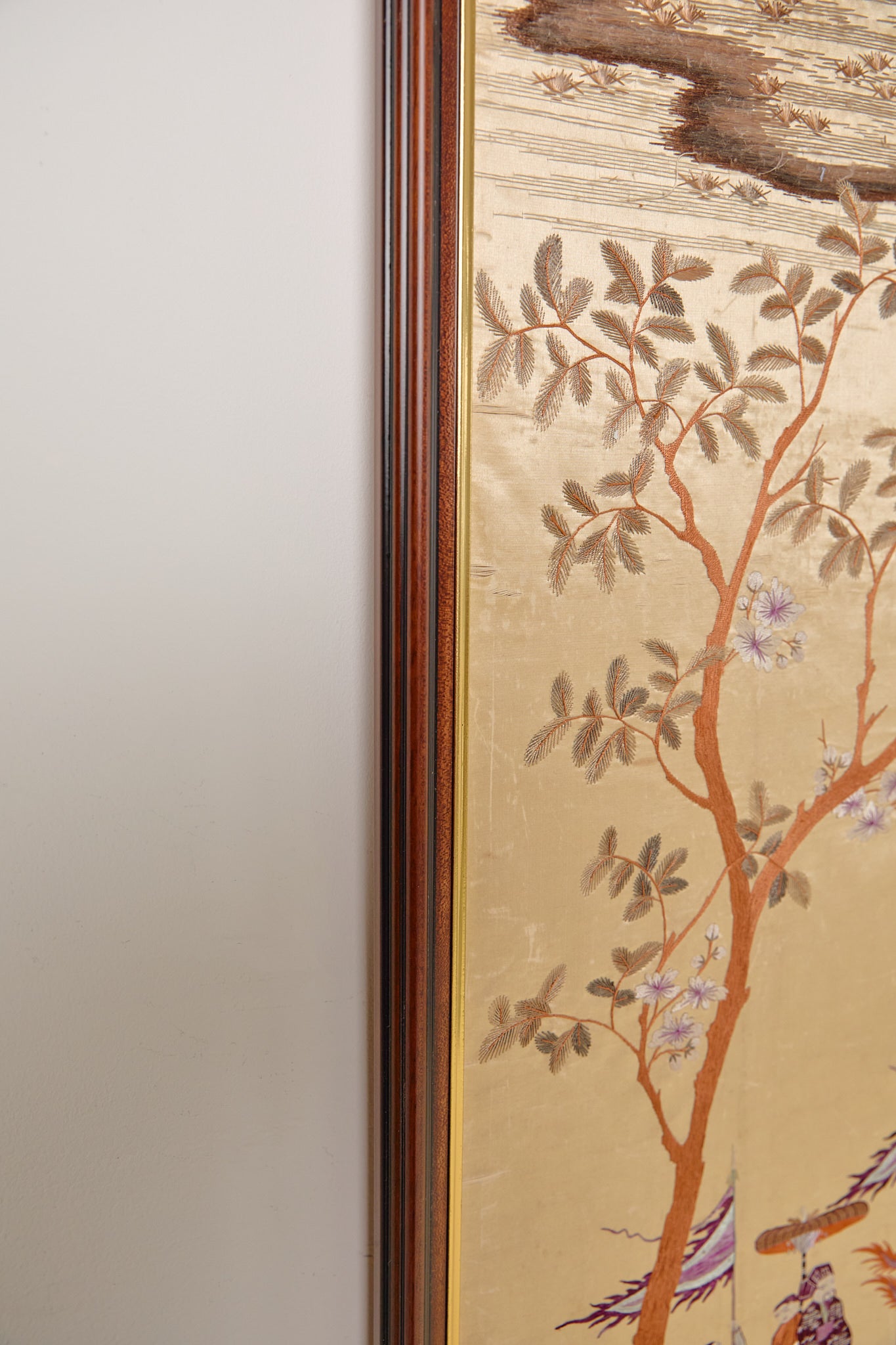 Large Chinese Silk Tapestry