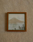 Vintage Japanese Hand-Embroidered Silk Landscape Art – Framed Set of 6