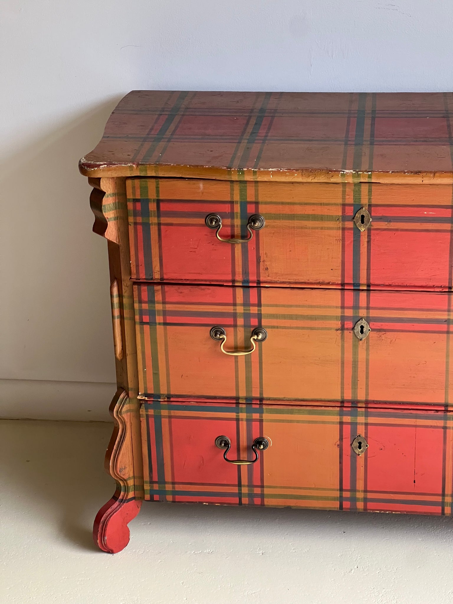 Tartan Chest Of Drawers