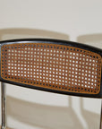Mid-Century Modern Cesca-Style Cantilever Dining Chairs – Set of 4