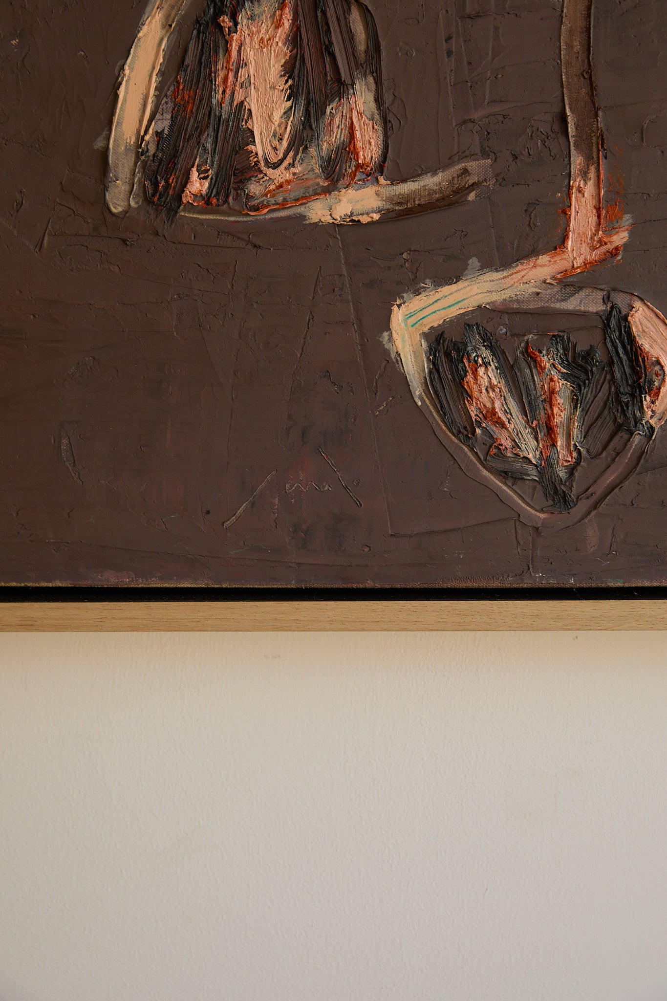Abstract Organic Composition by Georges Ferrato November 1989