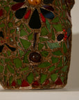 French Pique Assiette Vase