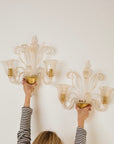 Pair of Venetian Wall Lights
