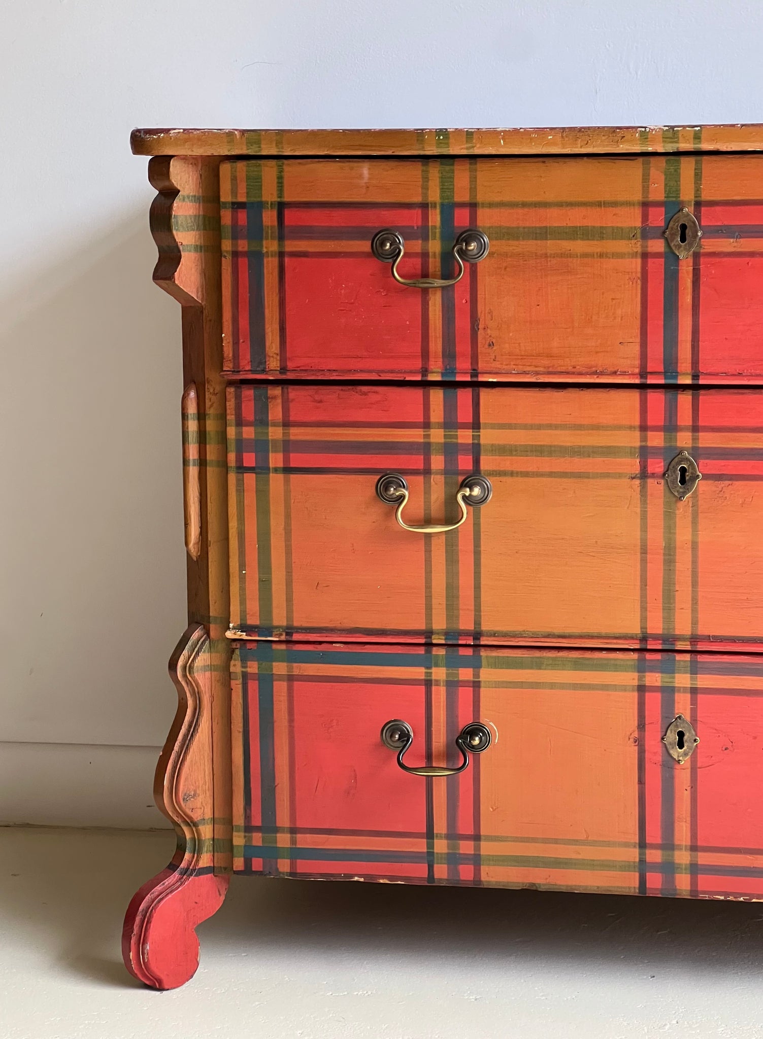 Tartan Chest Of Drawers