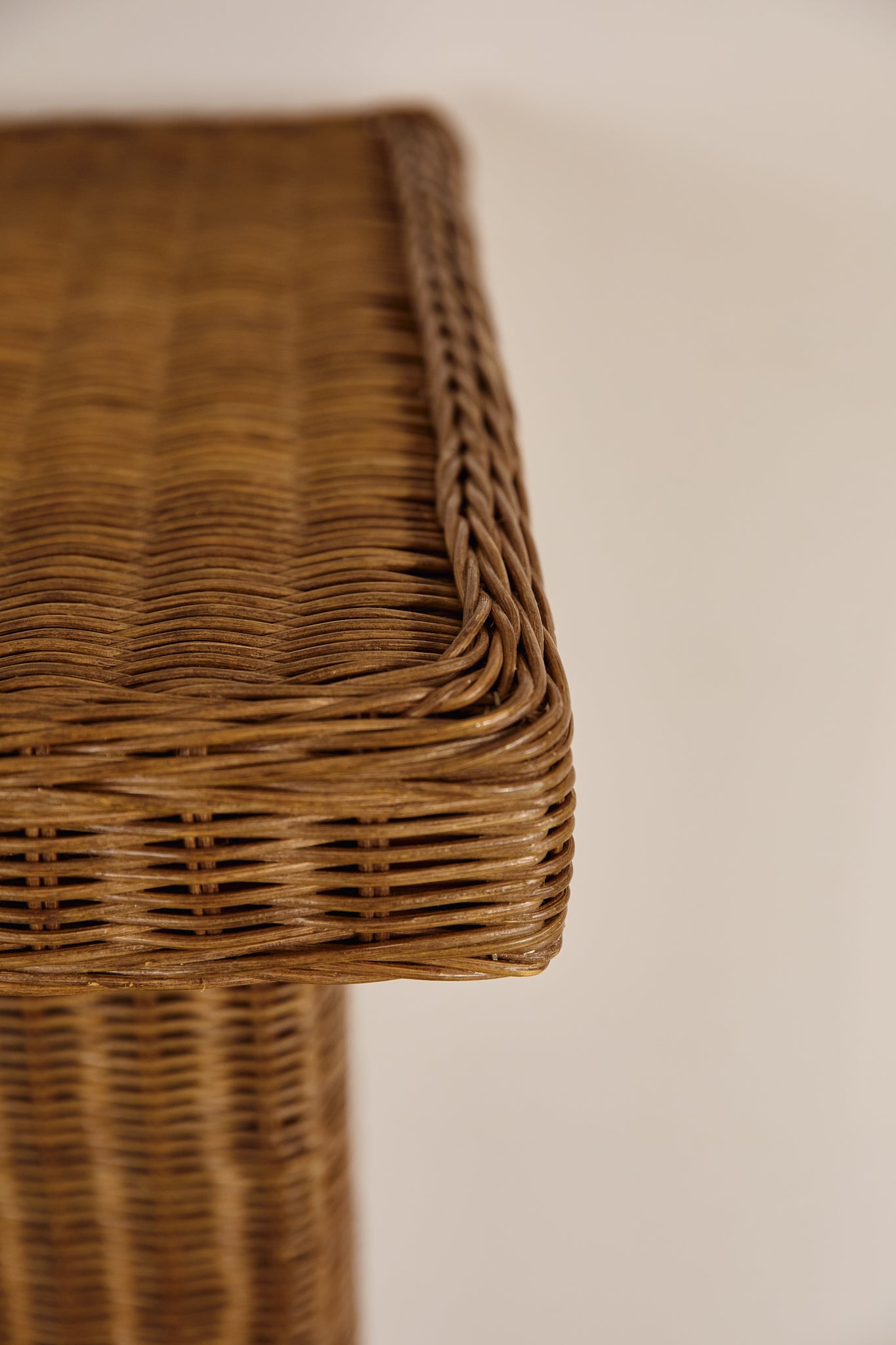Wicker Fireplace Surround