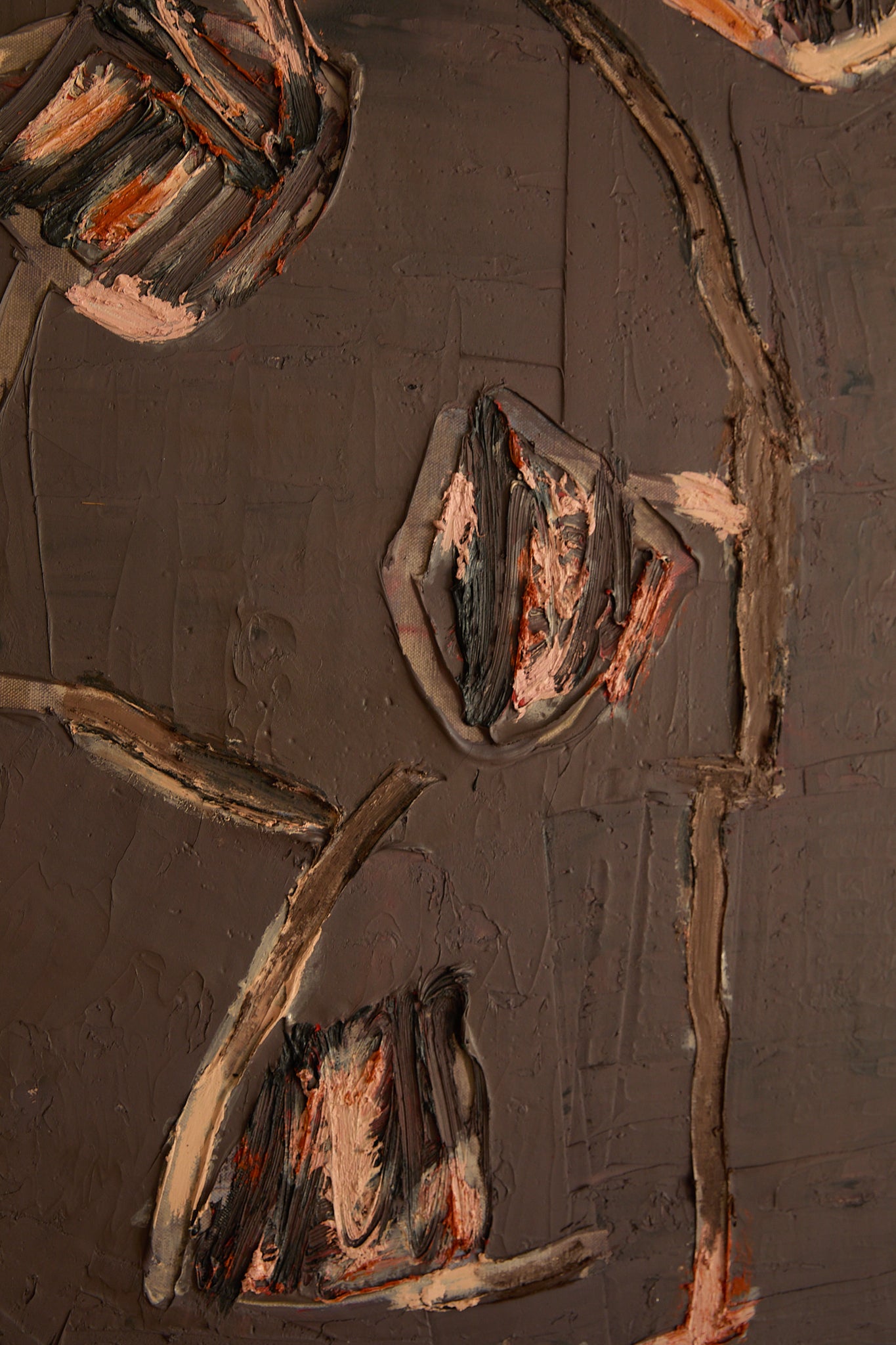 Abstract Organic Composition by Georges Ferrato November 1989