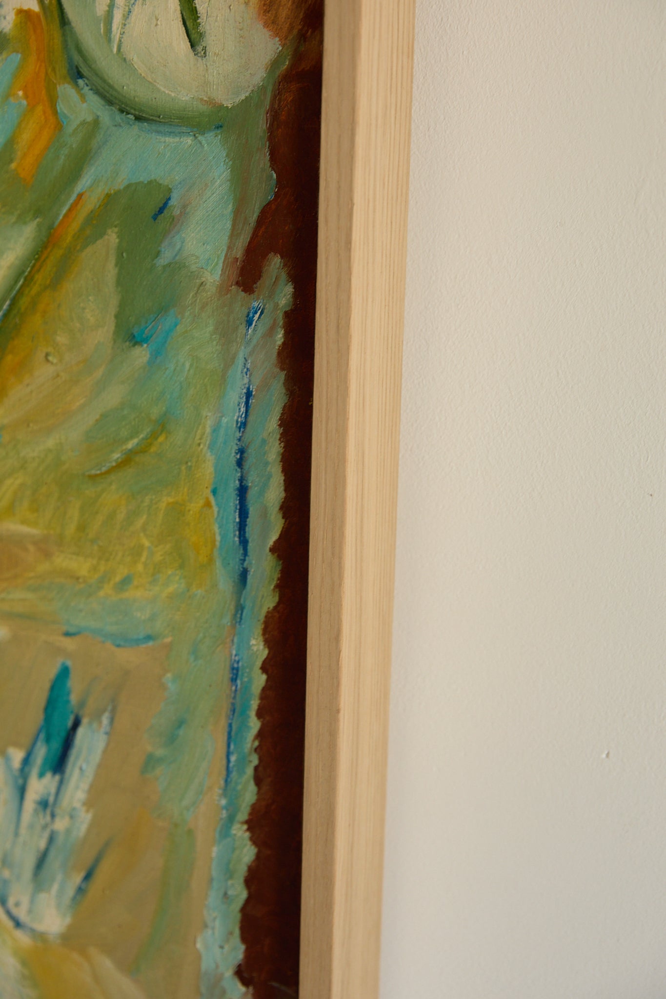 Mid-Century Expressionist Oil Painting