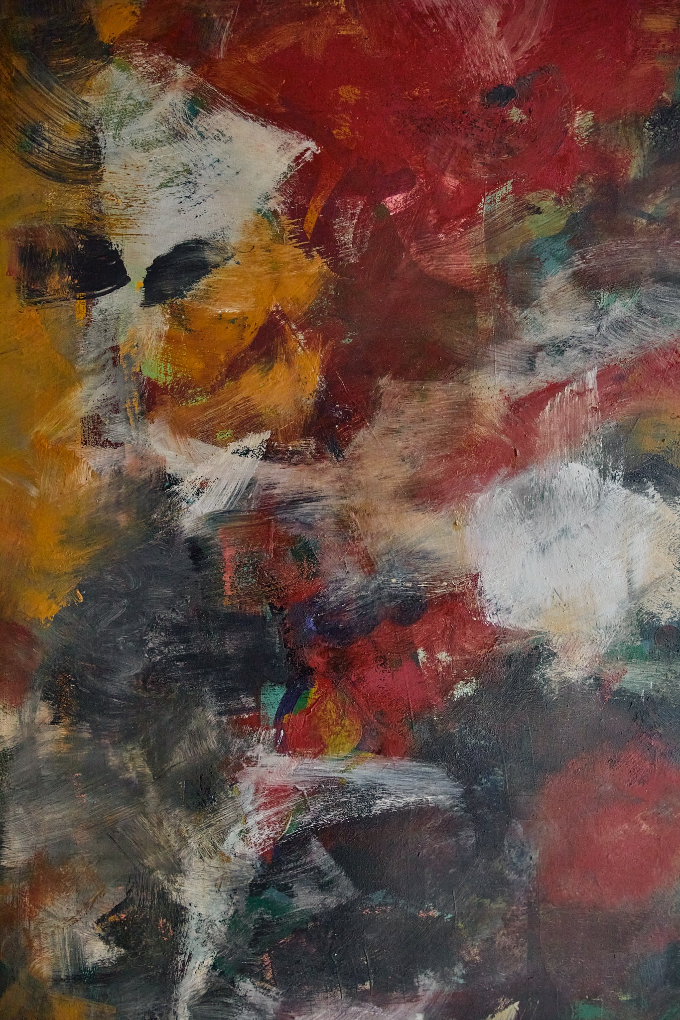 Primary Colour Oil on Canvas