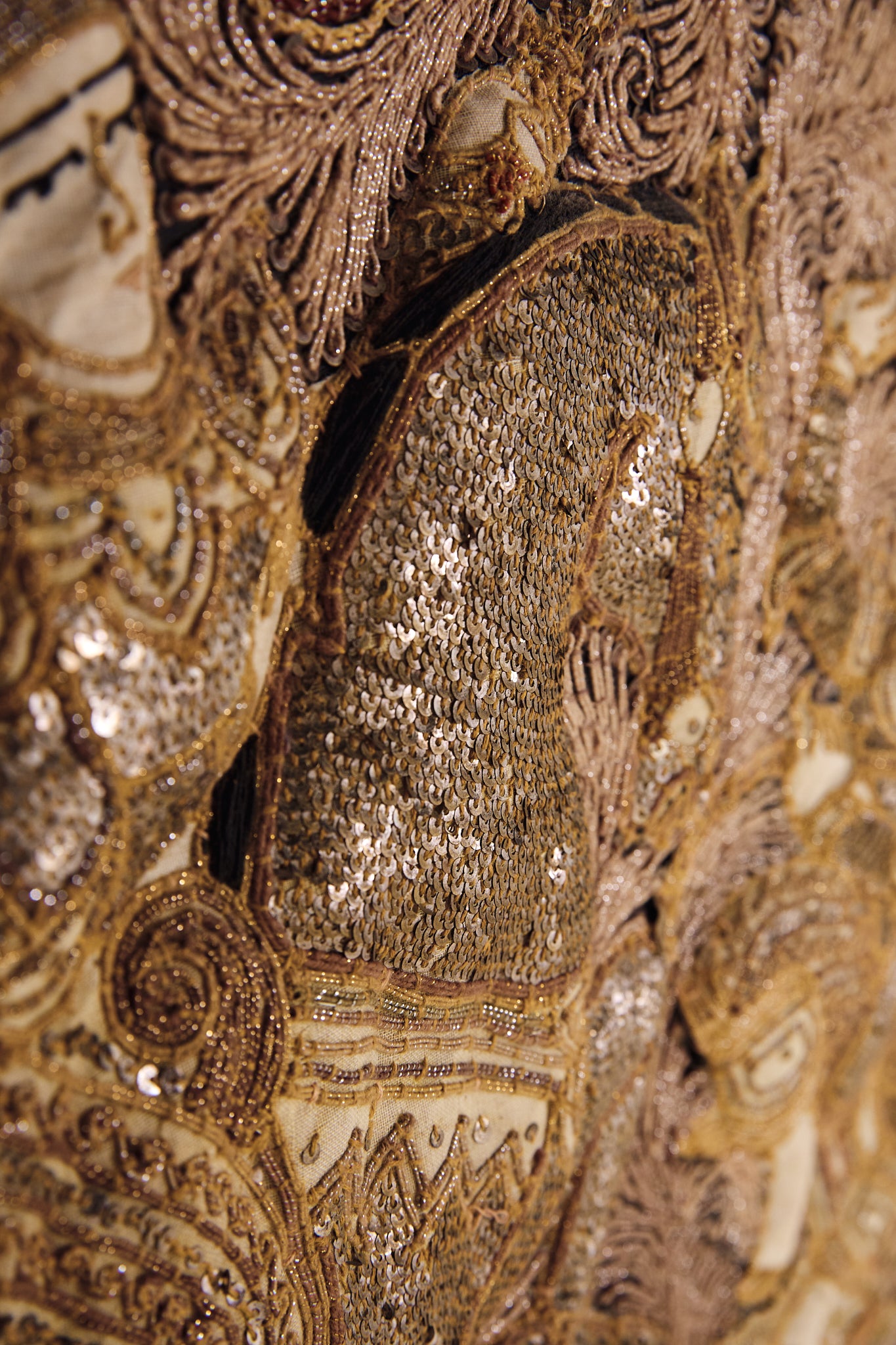 Vintage Burmese Kalagala Tapestry