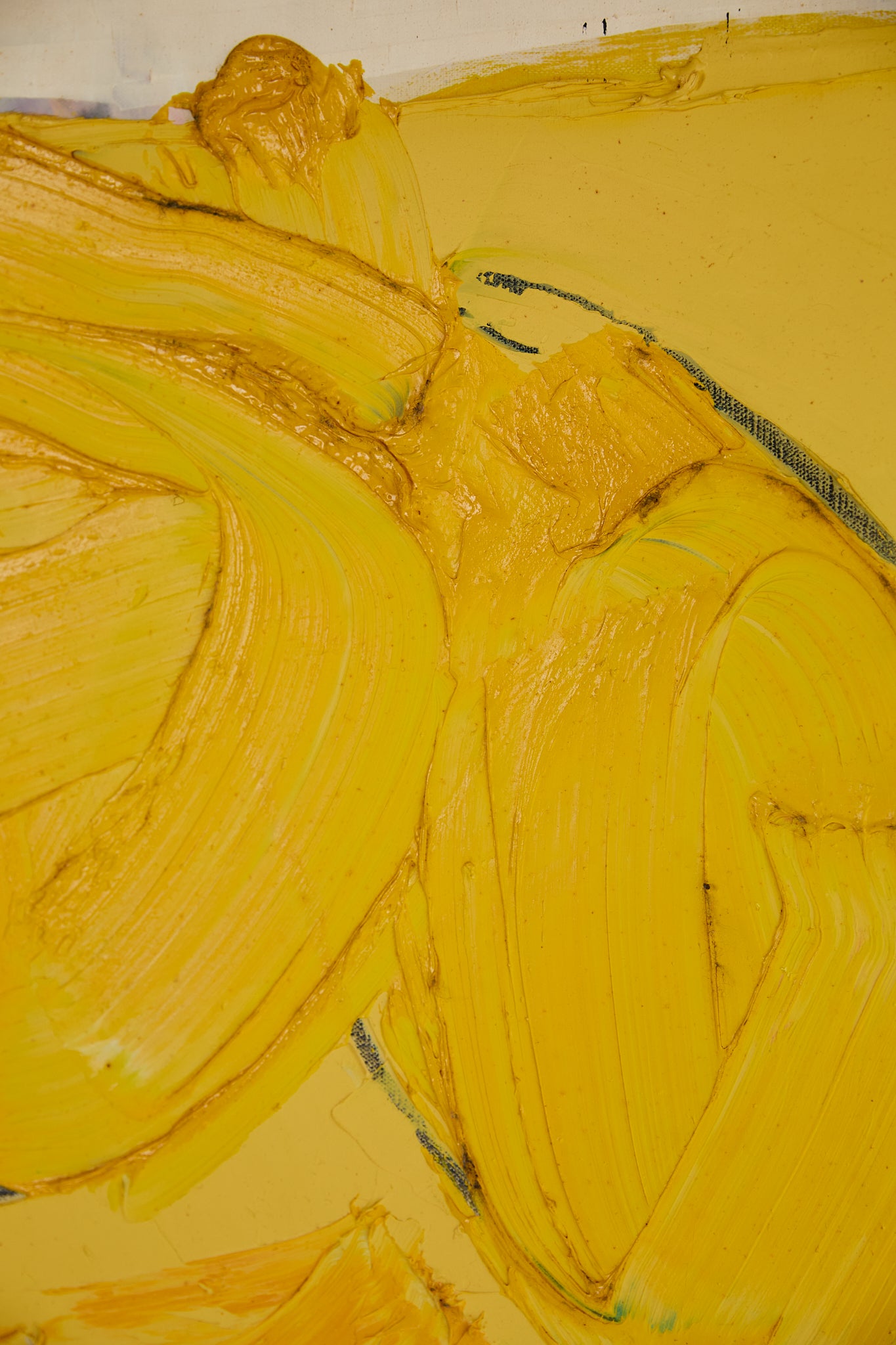 Yellow Abstract by Georges Ferrato