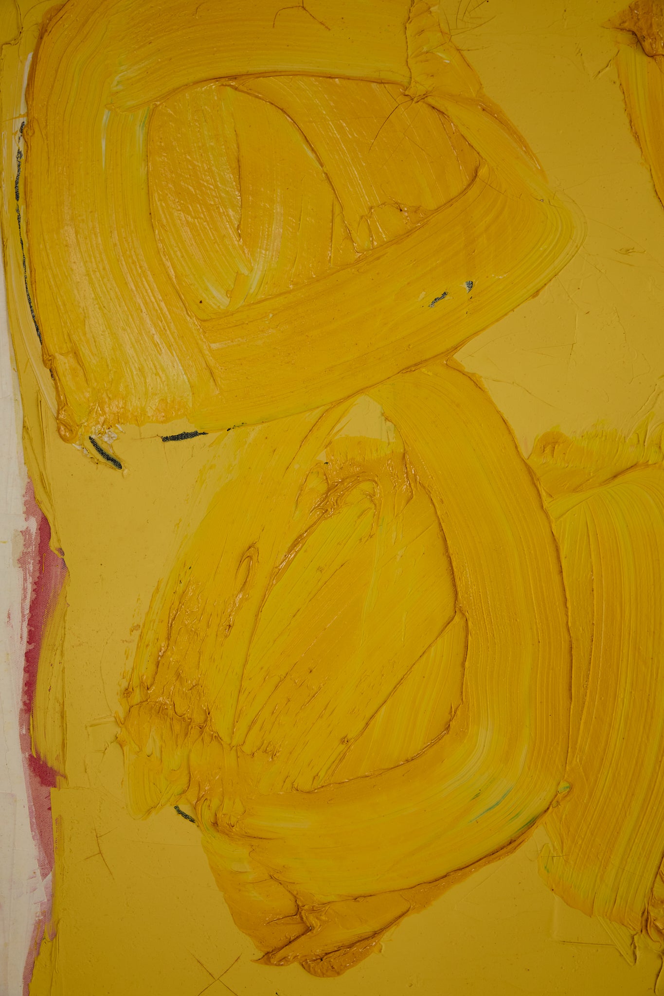 Yellow Abstract by Georges Ferrato