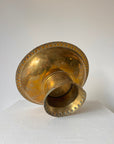 Vintage Brass Fruit Bowl