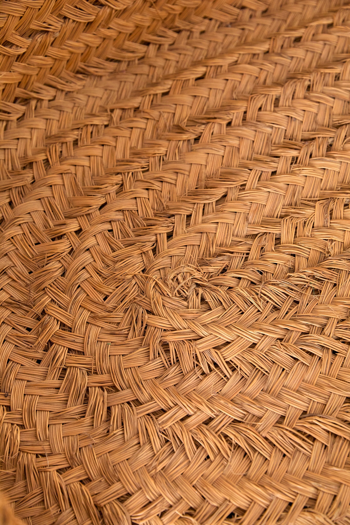 Raffia Woven Tub Sofa