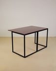 Vintage Conran Shop Red Glass Desk