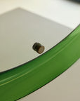 Green Italian Curved Mirror