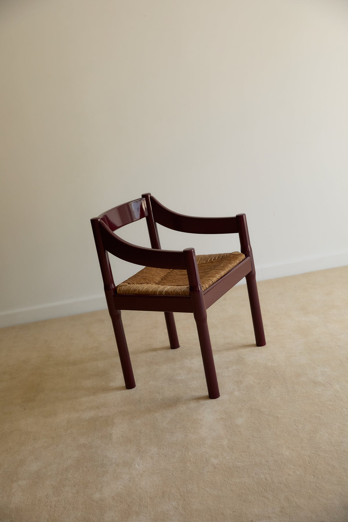 Carimate Carver Chair Burgundy