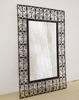 Iron Work Scroll Mirror
