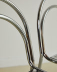 Chrome Stacking Dining Chairs (Sold Individually)