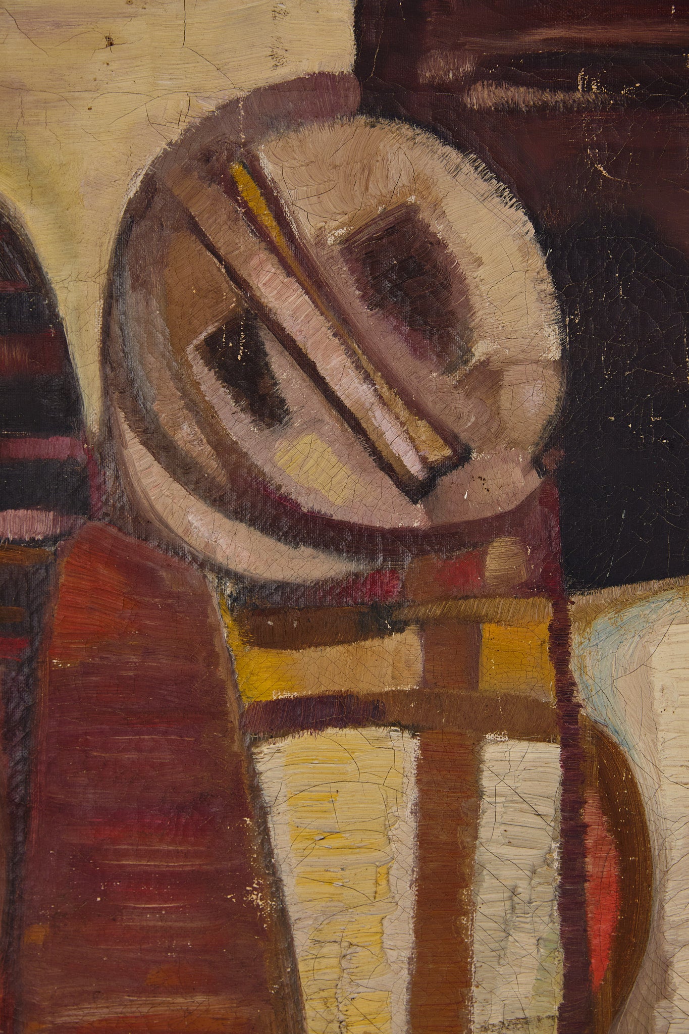 Cubist Composition With Man and Woman